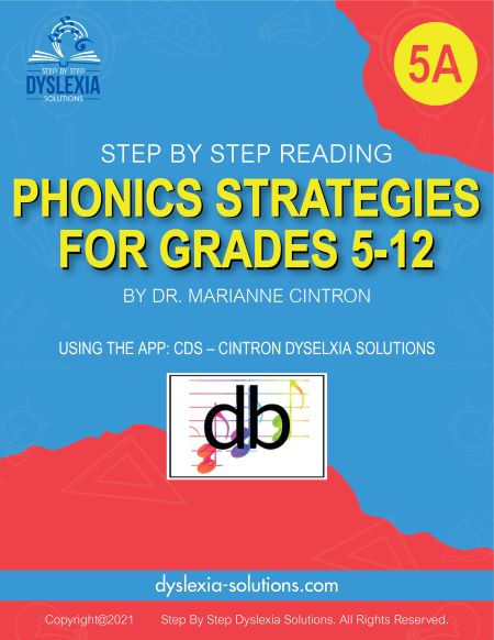 Workbook 5A -Phonics Strategies for Grades 5-12
